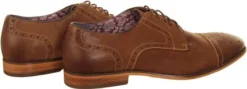 Paolo Vandini Brown Samir Leather Brogues -Cheap Drape Dresses Store 10412 3