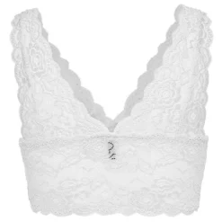 Only White Chloe Lace Bralet -Cheap Drape Dresses Store 10725 2