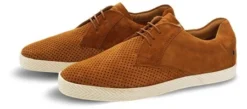 Base London Tan Keel Textured Shoe