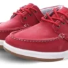 Xti Red Boat Panel Lace Up Shoe