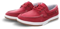 Xti Red Boat Panel Lace Up Shoe