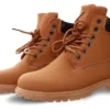 No Doubt Camel Panel Lace Up Boot