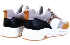 Bull Boxer Multi Leopard Chunky Lace Up Sneaker -Cheap Drape Dresses Store 18382 3