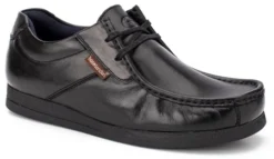 Base London Black Event Lace Up Shoe