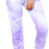 Parisian Lilac Tie Dye Draw Cord Jogger Bottoms