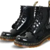 Dr. Martens Dr Martens Black 1460 Patent Leather Ankle Boots