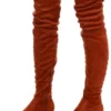 Krush Mocha Suede Thigh High Boot
