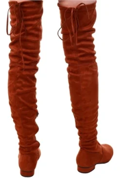 Krush Mocha Suede Thigh High Boot -Cheap Drape Dresses Store 20426 3