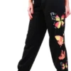 Vivichi Black Butterfly Print Jogger