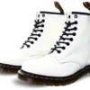 Dr. Martens Dr Martens White 1460 Smooth Leather Ankle Boots