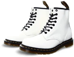 Dr. Martens Dr Martens White 1460 Smooth Leather Ankle Boots