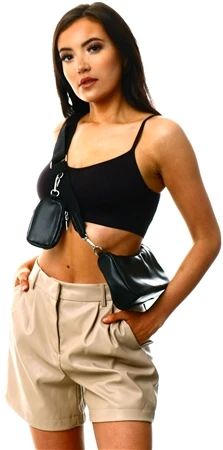 Veromoda Beige / Nomad High Waist Shorts