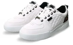 Xti White Blanco Leopard Print Trainers