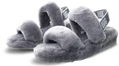 Ugg Grey Oh Yeah Slide