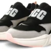Ugg Black / Grey / Pink La Flex Trainer