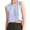 Pieces Blue Pckam Vest Top