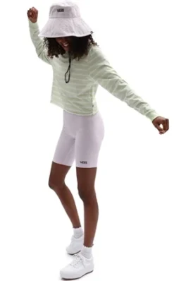 Vans Lavender Fog Flying V Legging Shorts -Cheap Drape Dresses Store 24184 2