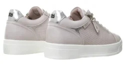 Xti Silver Lace Up Trainer -Cheap Drape Dresses Store 24218 3