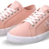 Calvin Klein Coral Recycled Canvas Trainers