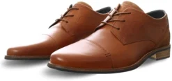 Bull Boxer Cognac / Tan Lace Up Brogue Shoe