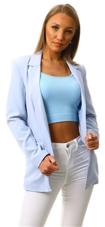 Pieces Kentucky Blue Bossy Oversized Blazer