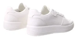 Dv8 White Pu Oslo Lace Up Trainer -Cheap Drape Dresses Store 24576 3