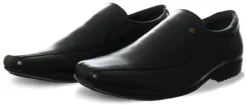 Front Black Belmont Slip On Shoe