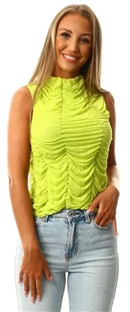 Pieces Lime Green Addi Top