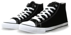 No Doubt Black High Top Trainer