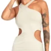 Motel Coconut Milk Charlene Mini Dress