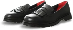 Teds Black Stanford Slip On Shoe