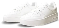 No Doubt White Lace Up Trainer