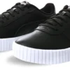 Puma Black Carina Leather Women's Trainers