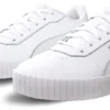 Puma White - Silver Carina 2.0 Sneakers