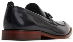 Base London Black Coda Leather Brogue Shoe -Cheap Drape Dresses Store 26154 3