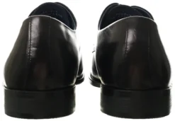 Paolo Vandini Black Eton Leather Lace Up Shoes -Cheap Drape Dresses Store 26195 2