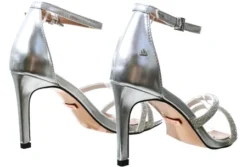 Una Healy Chrome Sprinkle Xanadu Heel -Cheap Drape Dresses Store 26536 3