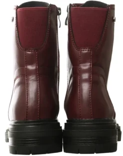 Lloyd & Pryce Maroon Terita Lace Up Boot -Cheap Drape Dresses Store 26646 2