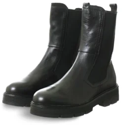 Marco Tozz Black Antic Chelsea Boots