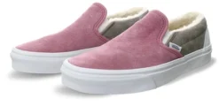Vans Pig Suede Sherpa Multi Classic Slip-On