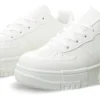No Doubt White Chunky Sole Trainers