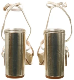 Dv8 Gold Ekin Su Heels -Cheap Drape Dresses Store 27341 2