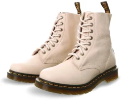Dr. Martens Dr Martens Parchment Beige 1460 Pascal Virginia Leather Boots