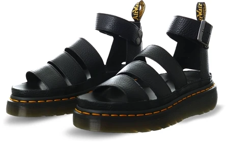 Dr. Martens Dr Martens Black Clarissa Ii Quad Leather Platform Sandald 1 Dr. Martens Dr Martens Black Clarissa Ii Quad Leather Platform Sandald