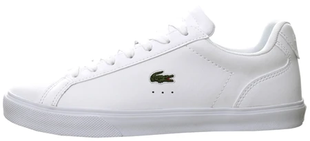 Lacoste White Lerond Bl Leather And Synthetic Trainers 2 Lacoste White Lerond Bl Leather And Synthetic Trainers - Image 2