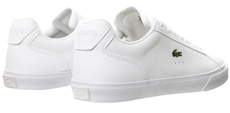 Lacoste White Lerond Bl Leather And Synthetic Trainers 4 Lacoste White Lerond Bl Leather And Synthetic Trainers - Image 4