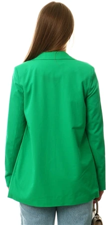 Veromoda Green / Bright Green Zelda Loose Fit Notch Lapel Blazer 4 Veromoda Green / Bright Green Zelda Loose Fit Notch Lapel Blazer - Image 4