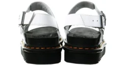 Dr. Martens Dr Martens White Hydro Leather Voss Ii Leather Strap Sandals -Cheap Drape Dresses Store 27784 2
