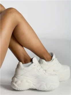 Buffalo White Blader One Sneakers Low Vegan 7 Buffalo White Blader One Sneakers Low Vegan -Cheap Drape Dresses Store 28009 3
