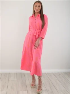 Pieces Sugar Plum Aura Shirt Dress -Cheap Drape Dresses Store 28126 2